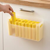 壁挂垃圾袋收纳盒神器大容量家用厨房袋子挂架支架橱柜门储物盒