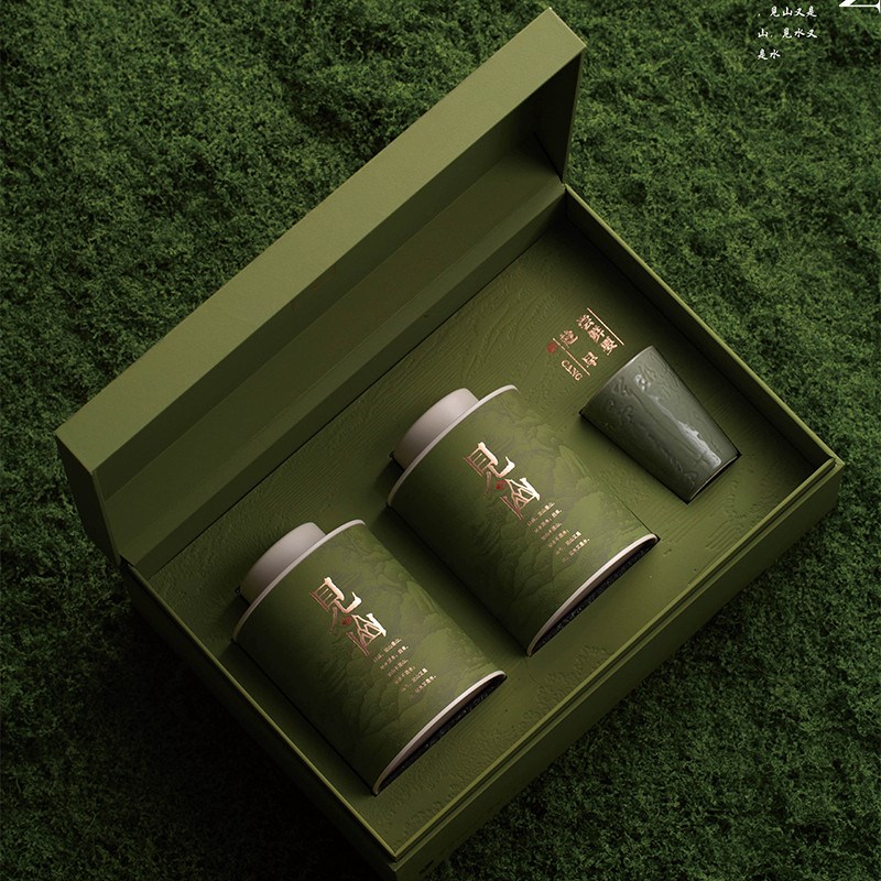 高档新款茶叶包装k盒空礼盒红茶绿茶岩茶半斤铁罐茶叶礼盒装空盒