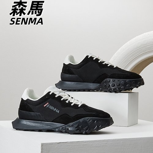 森马休闲运动鞋厚底潮流百搭跑鞋