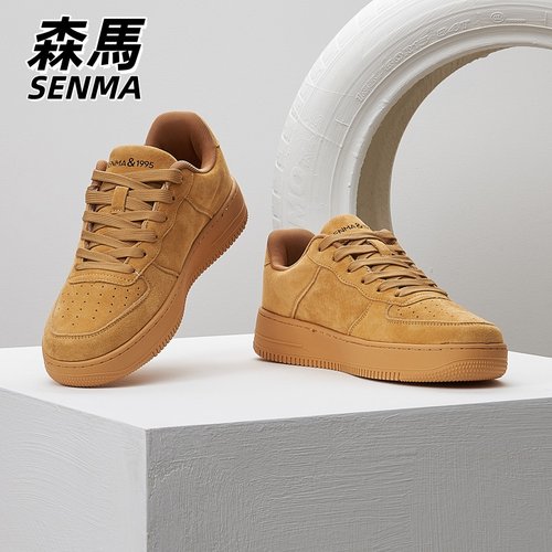 森马空军休闲板鞋百搭厚底情侣鞋