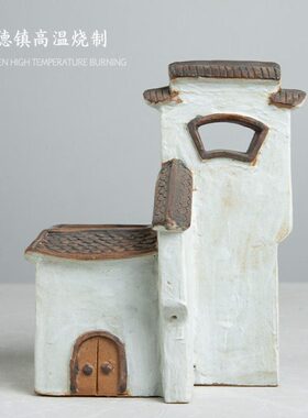 仿古瓷器民国风 全手工格花器制收藏田园  玩复古   风雅瓷 摆件