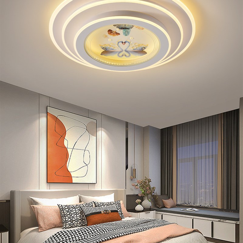 2024新款大卧室灯简约N大气温馨吸顶灯