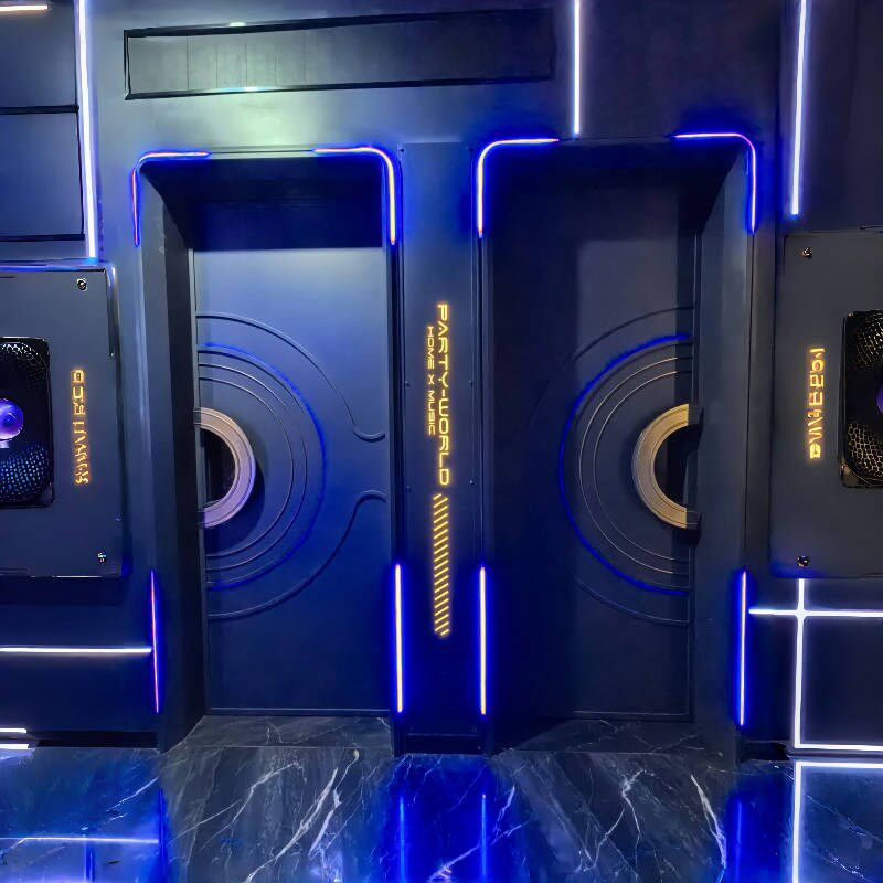 KTV防火门隔音门包房门发光酒吧专用不锈钢门歌厅定制包厢网红门