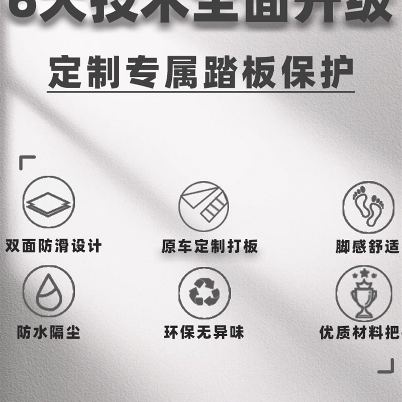 适用九号妙想家C80C C85C脚垫橡胶防滑脚踏板垫C系列专用改装配件
