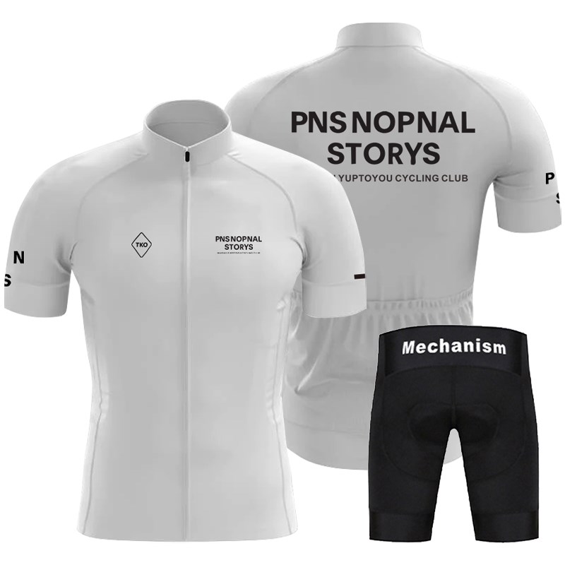 PNS夏季短袖骑行服套装男公路车自行车速干 透气背带骑行裤上衣