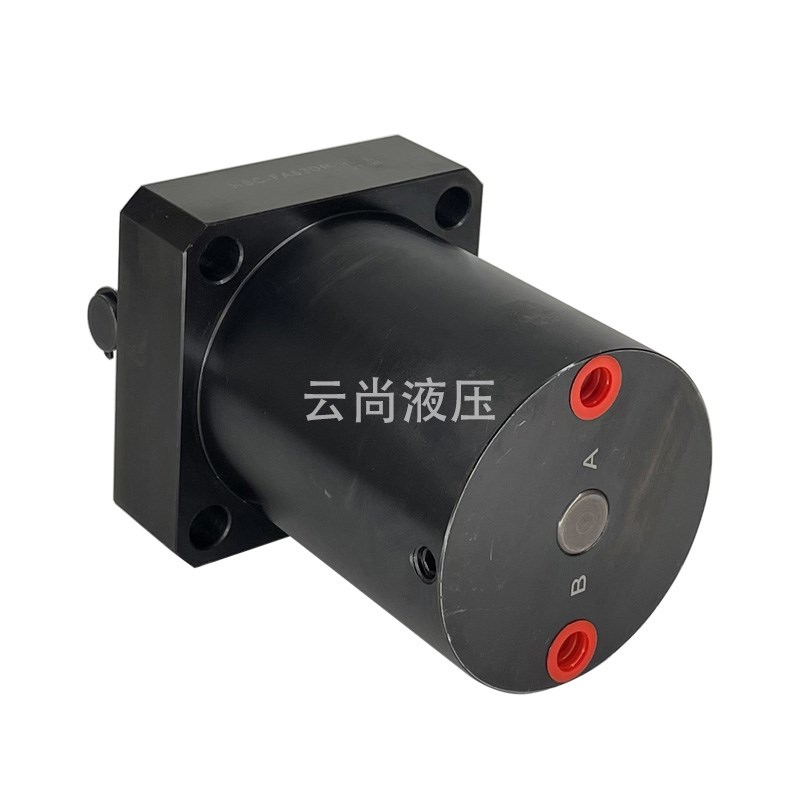 HSC-FA40SLX90上法兰型转角油缸CHS台湾嘉刚型夹紧旋转转角下压