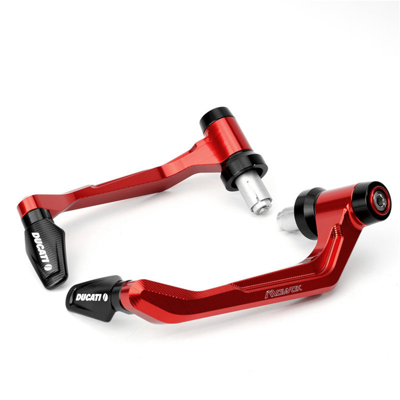 摩托车配件适用杜卡迪V2 V4 937 950 改装刹车牛角护手车把保护杆