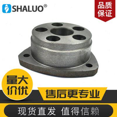 STC单缸柴油有刷发电机组皮带轮改联轴器飞轮盘总成胶套铸铁接盘