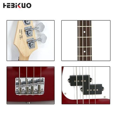 20品电贝司四弦贝斯梧桐木面板初学者专业摇滚演出演奏贝斯