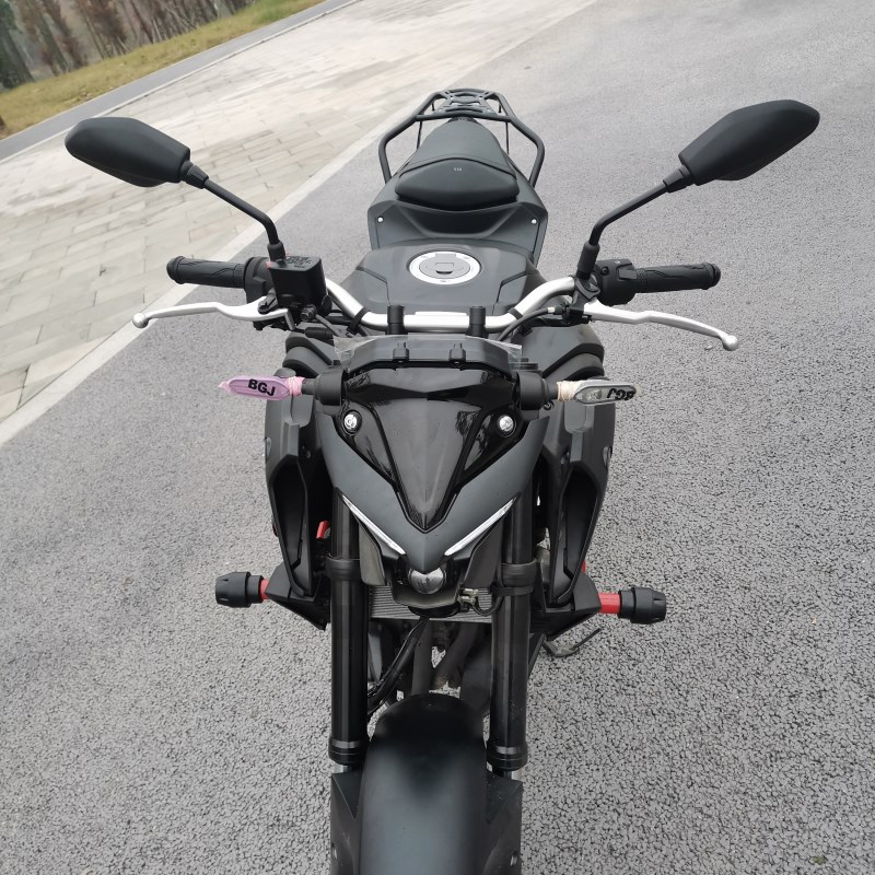 雅马哈MT-03竞技护杠摩托车保险杠防摔防撞杠护架后货架改装配件