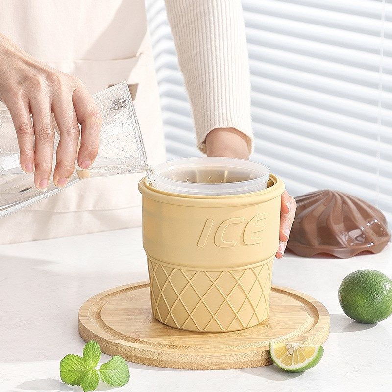 雪糕双层硅胶冰桶饮料香槟红酒啤酒专用桶户外创意制冰器酒桶现货