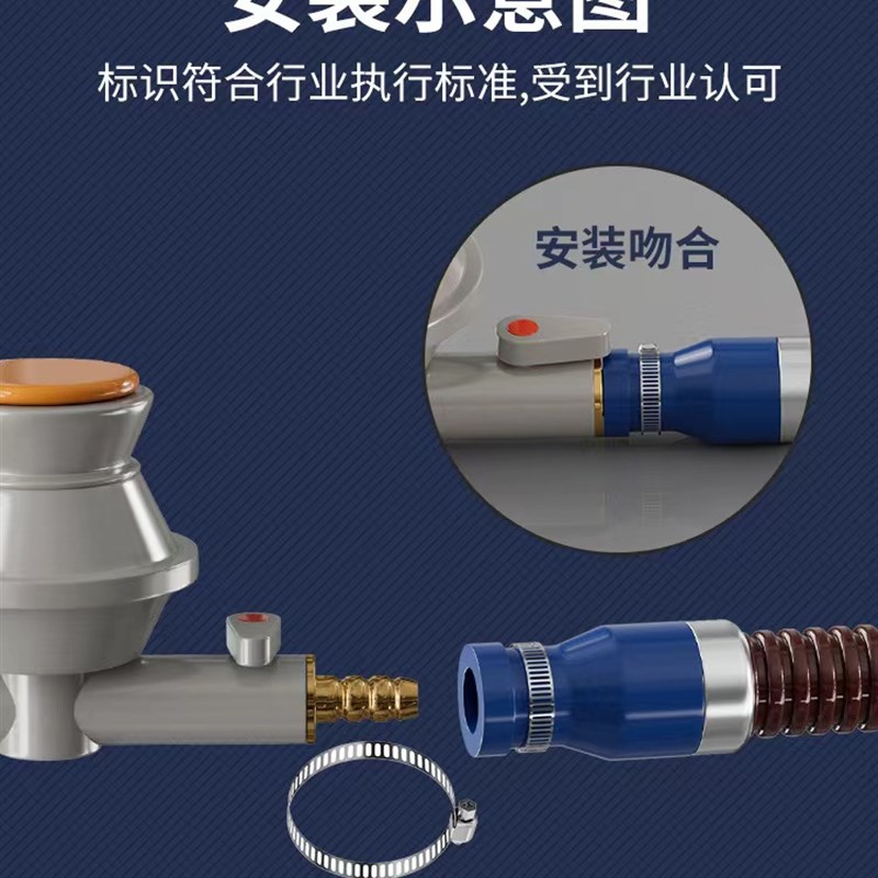 中高压防爆金属燃气管煤气管软管不锈钢猛火灶专用天然气液化气管