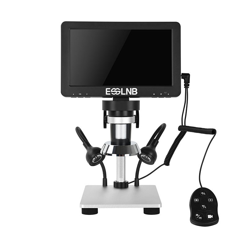 电子显微镜工业手机维修焊接带显示屏灯7寸高清数码放大镜检测