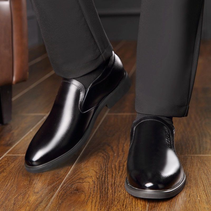 【军人皮鞋一等品】100%全牛皮特价清仓处理休闲商务男士软底皮鞋