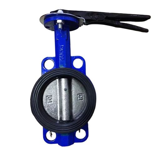 蝶阀对夹式手动蝶阀手柄d71x-16球墨铸铁DN65 80 100 125 150 200