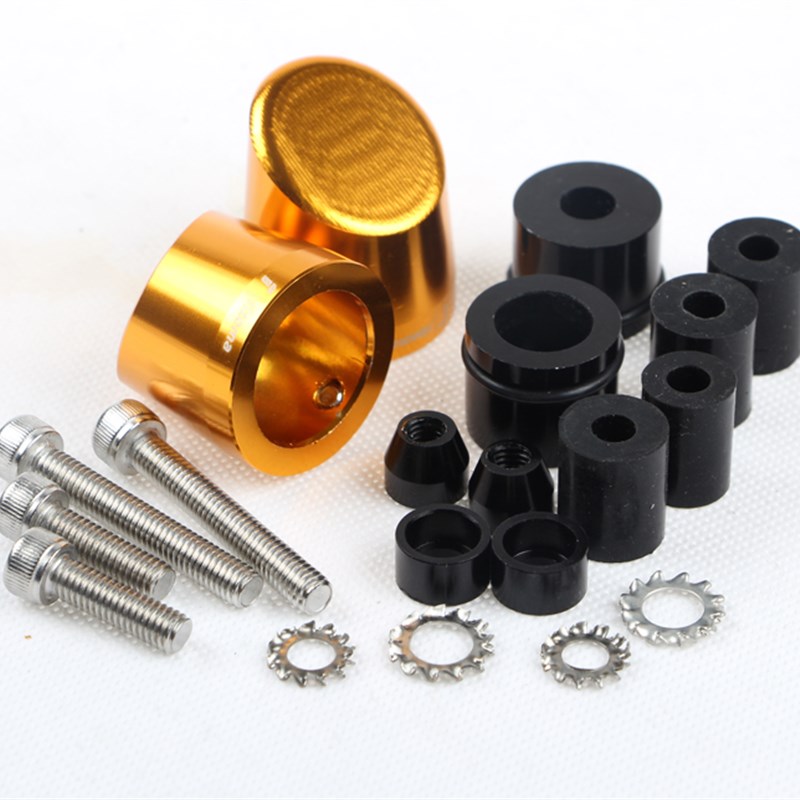 Rizoma越野摩托车手把堵改装配件黄龙600平衡端子GW250通用把手堵