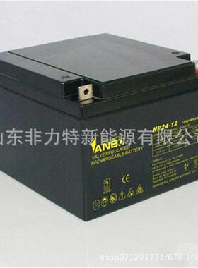 威博VANBO蓄电池VB-1224C12V24AH直流屏应急照明机房备电
