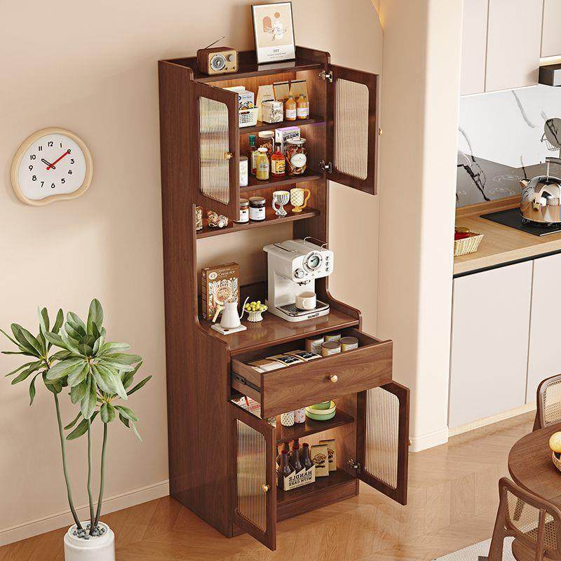 实木餐边柜窄款加深落地柜靠墙客厅置物柜收纳柜小户型茶水柜吧台,特色手工艺,其他特色工艺品,淘宝优惠券,粉丝福利购,淘宝优惠卷