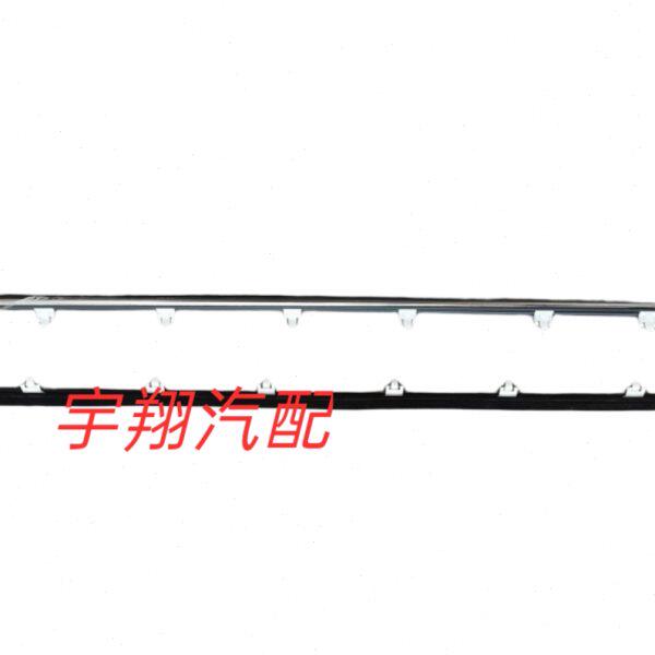 适用一汽森雅M80 S80车窗外压条玻璃压条车门窗密封胶条外挡水条