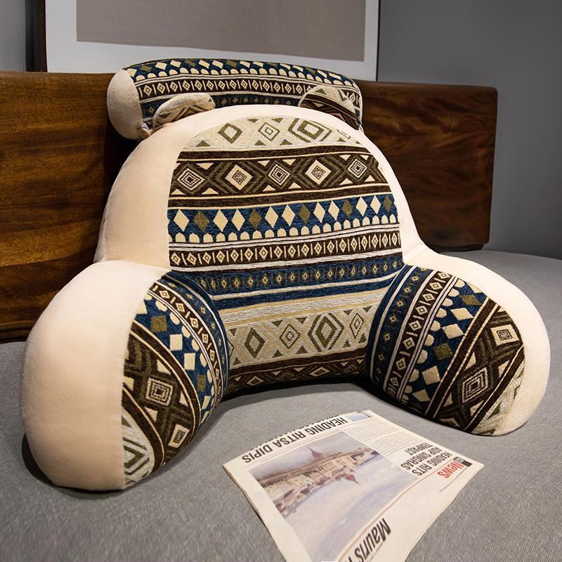 民族风床头靠垫i软包沙发抱枕座椅护腰靠枕大靠背床上看书孕妇枕