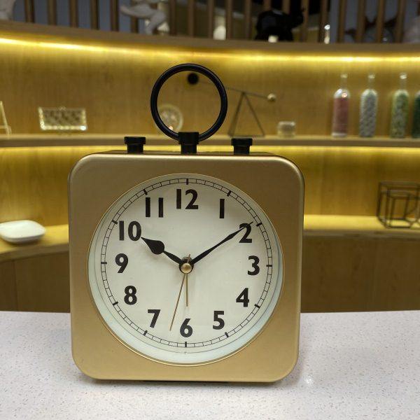 利西亚｜简约闹钟金色球环闹机 闹铃钟表 宿舍客厅卧室家居台钟,家居饰品,台钟/闹钟,淘宝优惠券,粉丝福利购,淘宝优惠卷