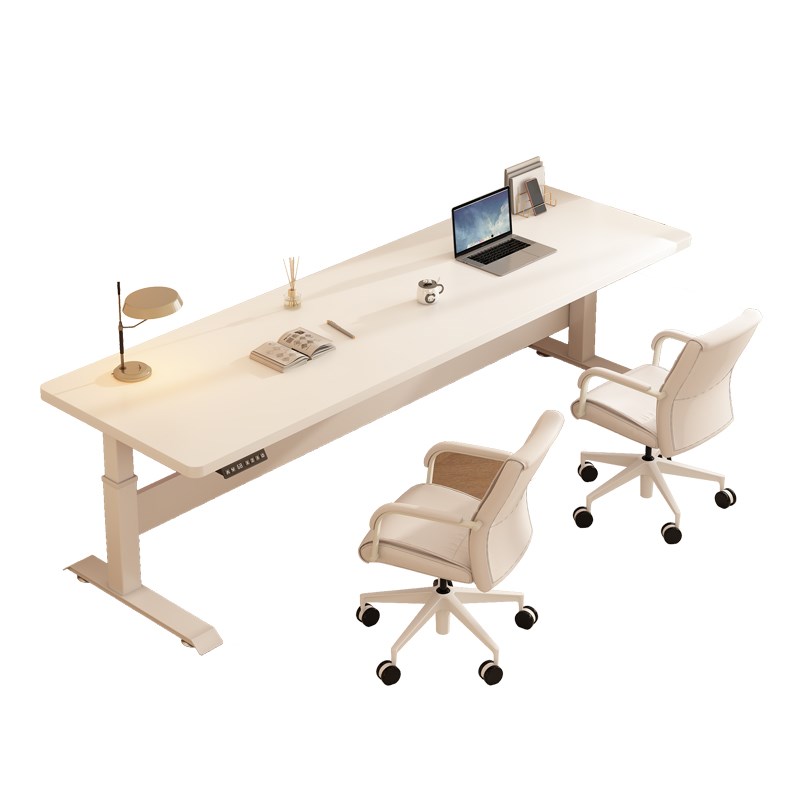 智能电动升降桌家用卧室双人大尺寸电脑桌站立式工作台办公学习桌