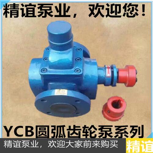高温圆弧齿轮油泵YCB0.6/0.6 润滑泵 增压泵 燃油泵 齿轮泵自吸泵