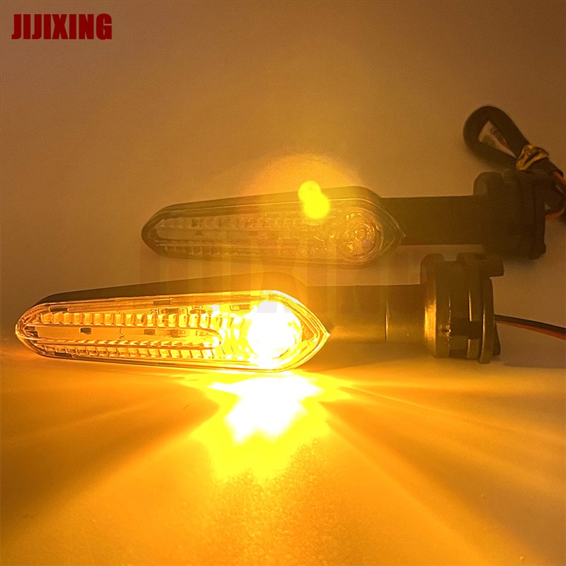 适用雅马哈R1 R3 R6 R25 MT03 MT09 XSR900改装LED前后指示转向灯