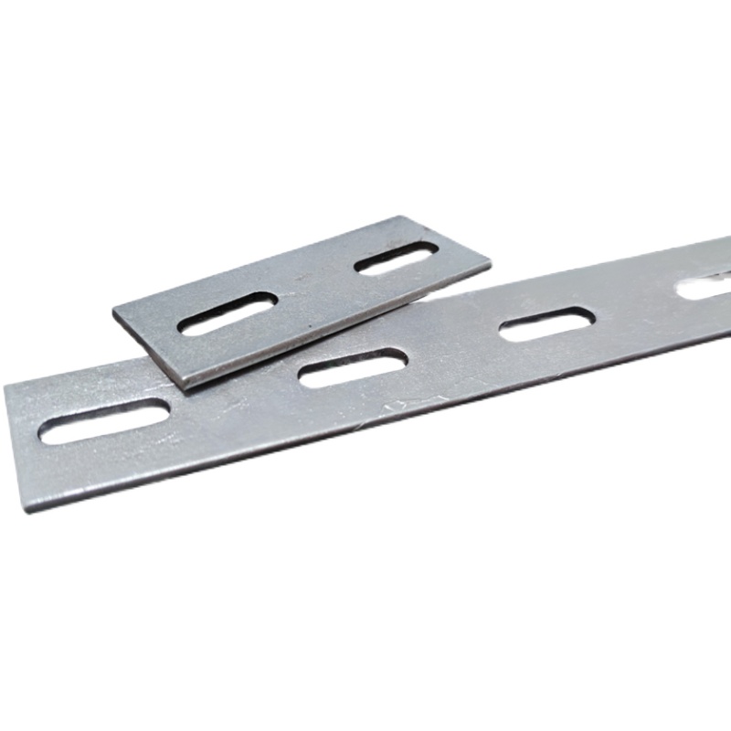 接地扁铁铁条铁片加厚挂油烟机冲孔扁铁带孔支架连接铁片冲孔扁铁