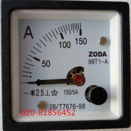 交流电流表99T1-150/5A 150A 200A 250A 300A SQ48 安装式电表