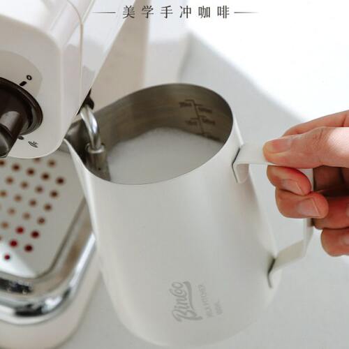 不锈钢杯co打拉花咖啡in缸缸泡拉花神器奶奶拉花杯专业o器B具尖嘴