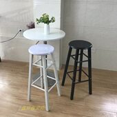 铁腿吧凳子子简约酒吧椅时尚 吧台椅制长高脚凳