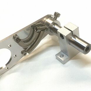 测计米器编码 机同步轮防滑轮 器计支架长 喷码 传感器固定米轮硅胶