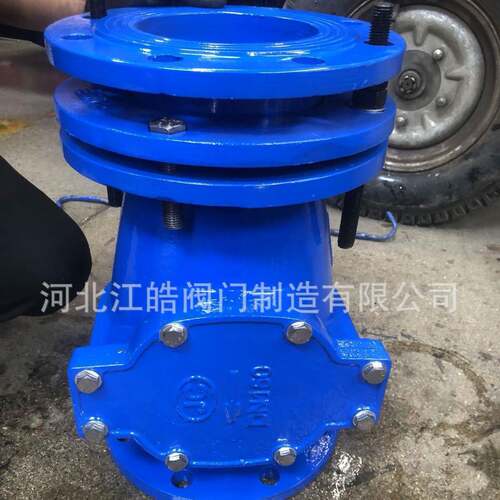 河北现货供应法兰式限位水表伸缩过滤器DN100管道水表过滤器