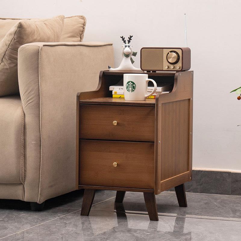 客厅茶几卧室夹缝置物柜床头柜简约创意沙发边几摆件收纳柜