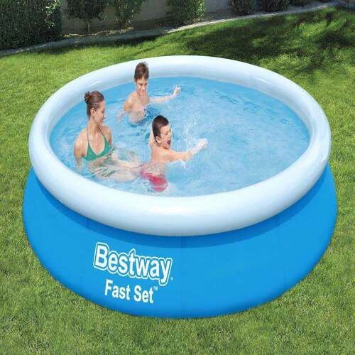 Bestway57273充气顶圈水池儿童加高戏水池可移动室外充气水池派对