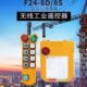 台湾禹鼎遥控器F24 8S双速双梁起重机行车天车天吊无线遥控器