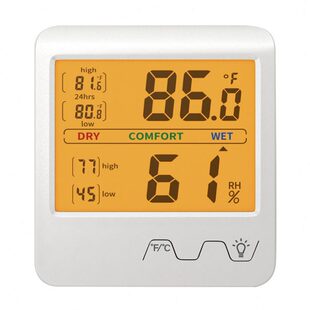 现货夜光温湿度计家用室内高精度婴儿房温度表实验室温湿度计包邮