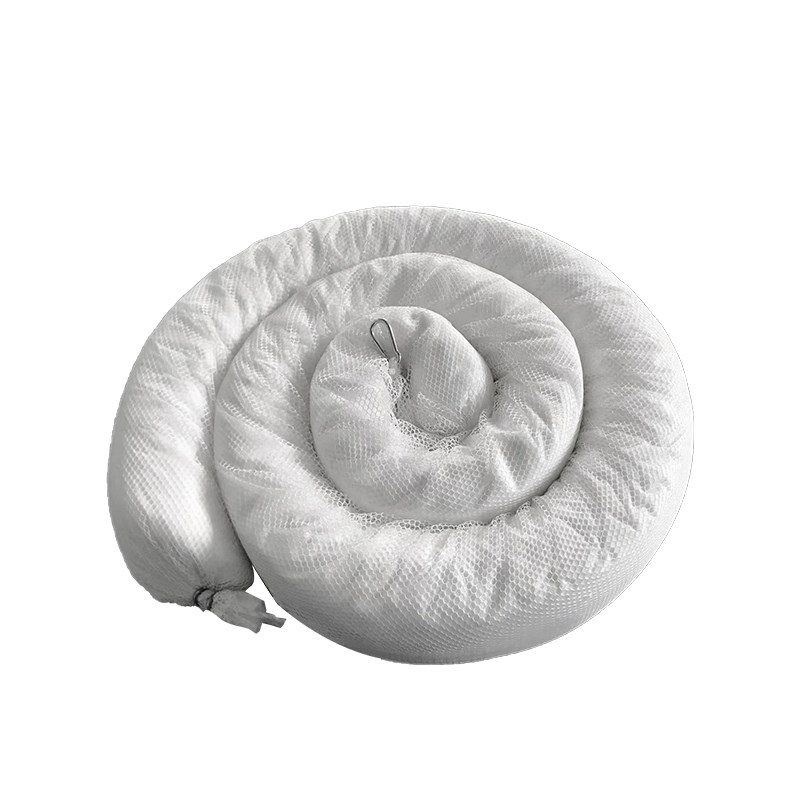 吸油围栏工业吸油索托q栏水面海事船用加油站拦截围堵河道浮油定