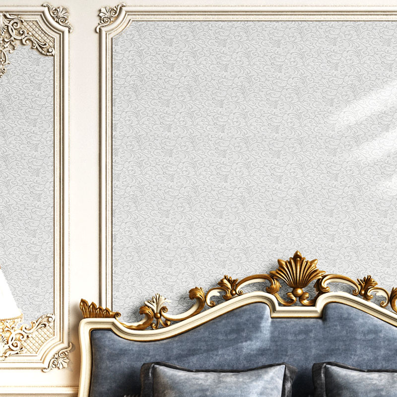 2023新款小提花加厚无缝墙布简约现代I防水客厅卧室防水壁布 花锦