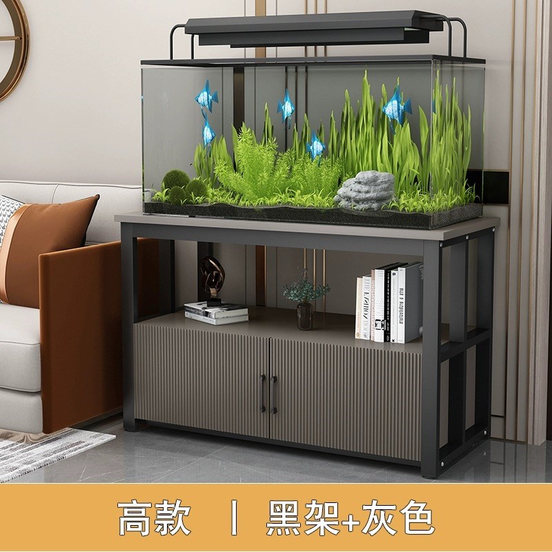 鱼缸底柜鱼缸架金属底架底座草z缸鱼缸架子铁艺鱼缸底架水族箱定