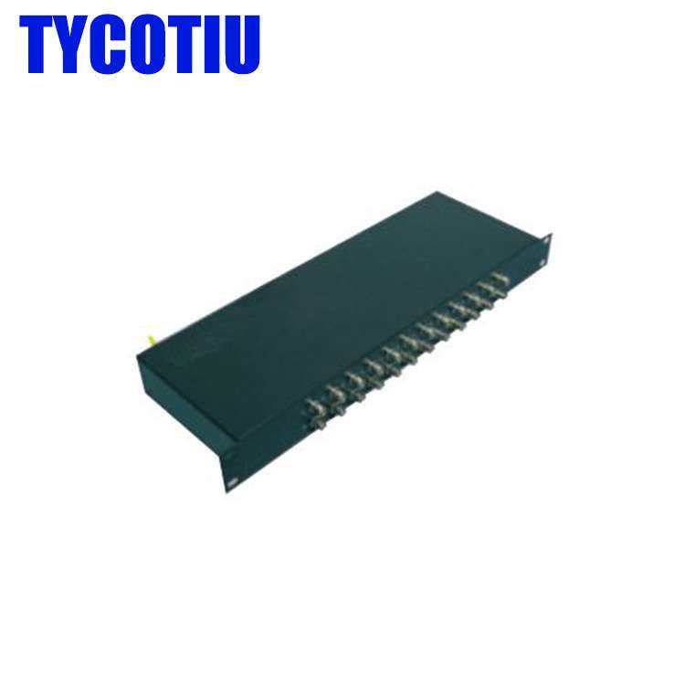 BNC模拟防雷器24路视频监控防雷器机架式同轴信号避雷器浪涌保护