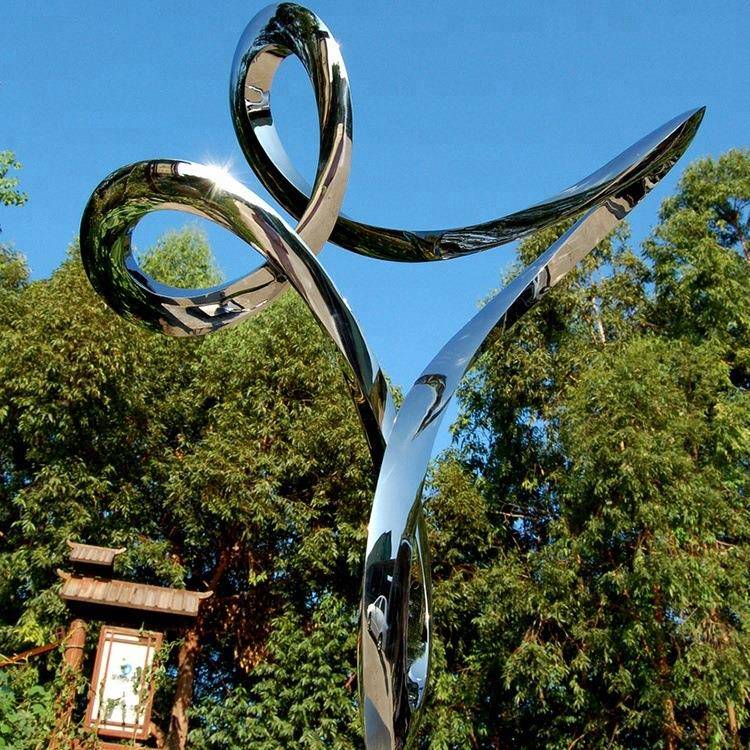 不锈钢景点雕塑承接广场标志雕塑园林景观摆件定制直销