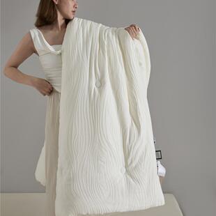 A类全棉提花70大豆被芯贴身透气保暖服帖春秋笔加厚冬被子母被