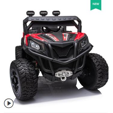 儿童电动汽车超大四轮越野车4驱动男宝宝玩具汽车可坐双人带遥控