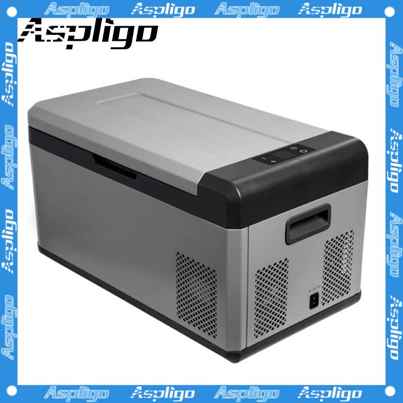 直销车载冰箱12v24V压缩机制冷45W-18℃21L户外冷藏汽车冰箱