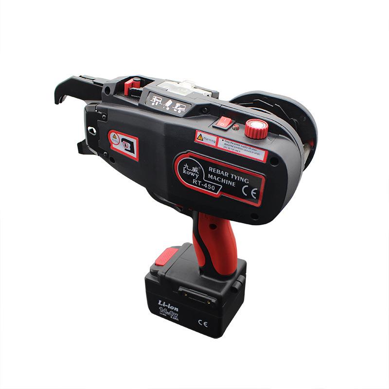 九威RT450钢筋捆扎机锂电电动工具快速绑扎钢筋