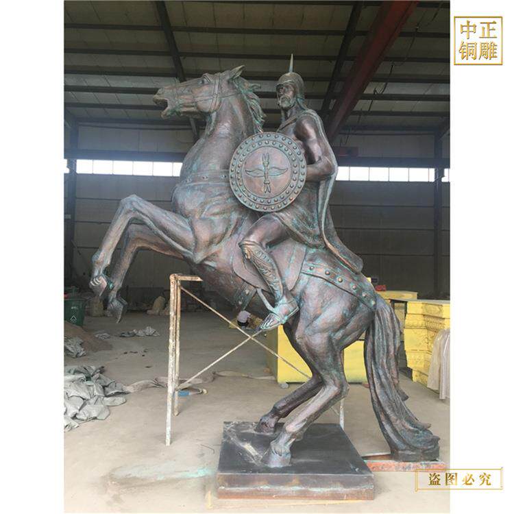 马踏飞燕动物铜雕大型城市铜马仿古纯铜风水马铜马雕塑