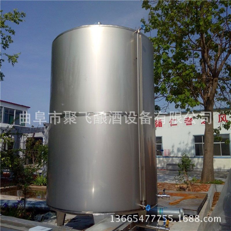 直销10吨白酒罐304储存罐密封发酵桶 不锈钢食品罐车载运输罐特价