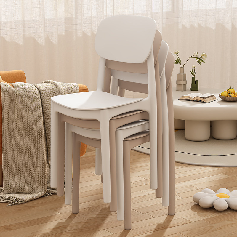 加厚家用餐椅现代简约o久坐舒服塑料凳子北欧网红商用餐桌靠背椅,住宅家具,卡通凳/异形凳,淘宝优惠券,粉丝福利购,淘宝优惠卷